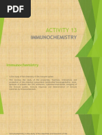 Activity 13 Immunochemistry