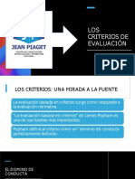 Criterios de Evaluación