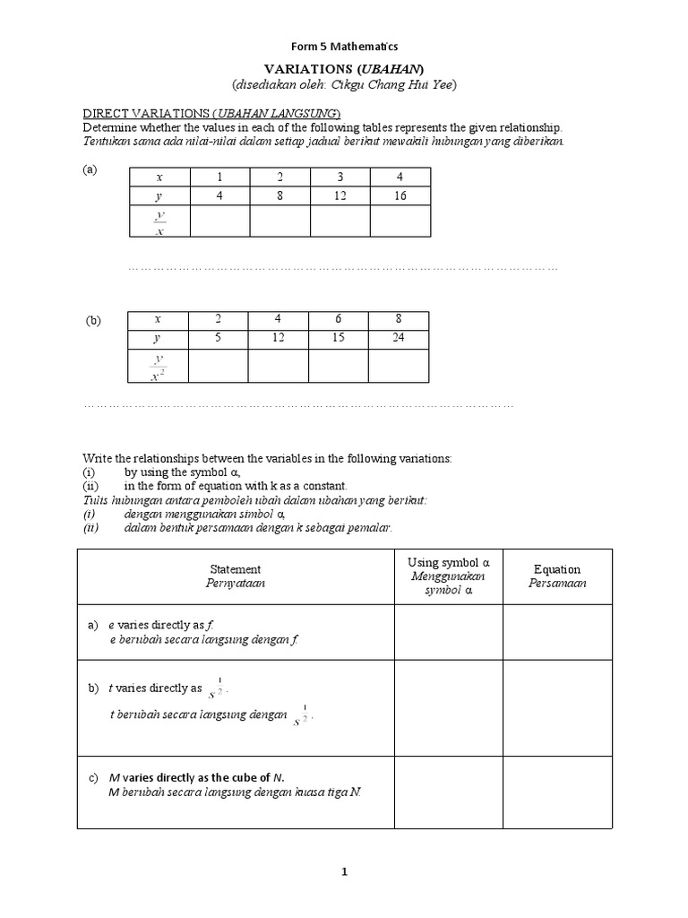 Variation | PDF