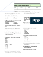 Soal PH Tema 4 Sub 2