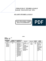 Silabus Fiqih Kelas 7 Semester 1&2