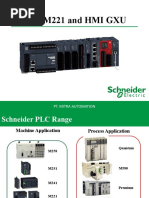 PLC M221 and HMI