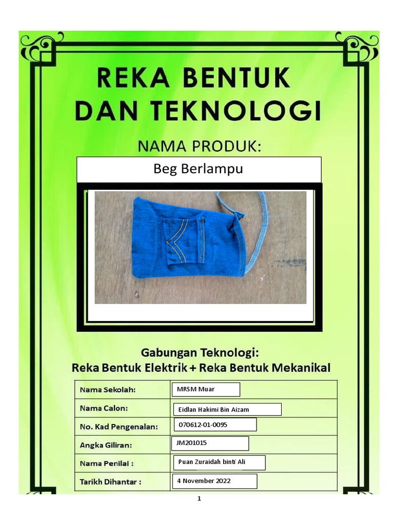 Kerja RBT Eidlan | PDF