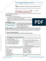 5to Ficha Práctica - La Generación Del 27