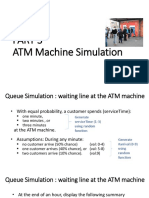 ATM Queue Simulation Summary