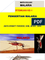 PERTEMUAN 1 Pengertian Malaria Yaleka