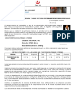 Requerimiento de Metales para Tanque Externo de Transbordadores Espaciales