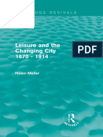 Helen Meller - Leisure and The Changing City 1870 - 1914 (Routledge Revivals) - Routledge (2013)