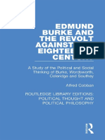 Alfred Cobban - Edmund Burke and The Revolt Against The Eighteenth Century - C.1-Hassell Street Press (2021)