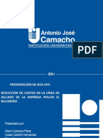 Proyecto - Reduccion Costos Linea Sellado