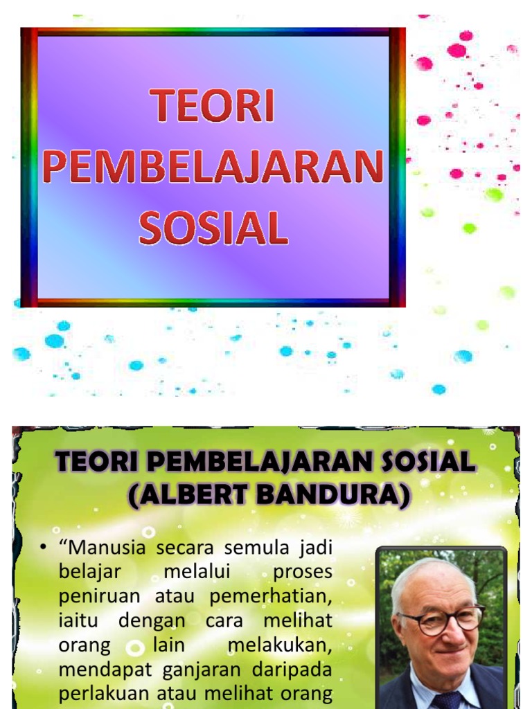 Implikasi Pembelajaran Sosial Psk Pdf