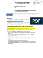 Tiii-Ficha S9 - CC - SS 3°-Reflexionamos Sobre El Pensamiento Politico de Los Precursores de La Independencia