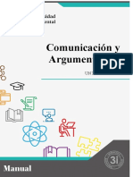 Manual de Comunicación y Argumentación - Unidades I - II