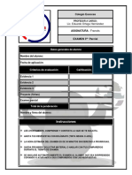 3er. Parcial (EXAMEN) (Genero de Una Palabra)