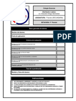 Caratula Secundaria (1er PARCIAL)