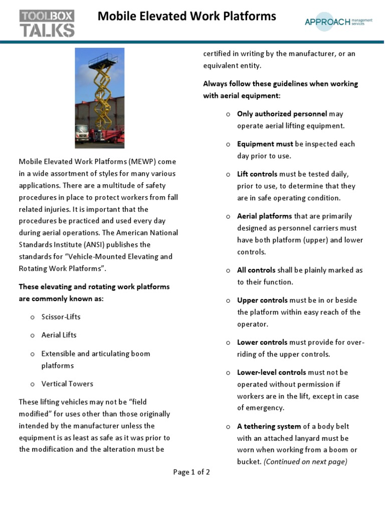 TBT Scissor Lifts English PDF Transport Manufactured Goods