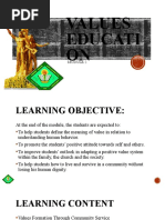 Lesson 2 - Values Education