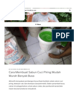 Detergent Home Blog 2020 12 21 Cara Membuat Sabun Cuci Piring Mudah Murah Banyak