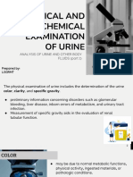 Physical Examination of Urine