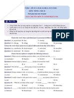 Review For Final Test - English 10 Global Success