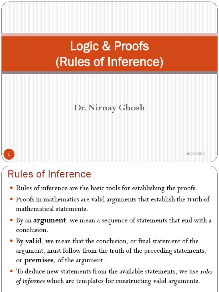 Rules of inference pdf argument deductive reasoning