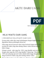 W 5 Nilai Waktu Dari Uang