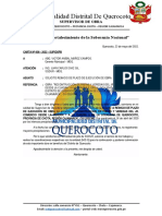 Carta #08 para La Entidad MDQ - de La Supervisión - Reinicio de Obra #01