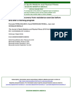 Acute and Chronic Hormonal Response and Strength Training