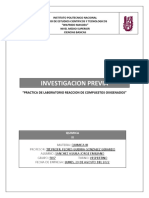 Investigacion Previa - Quimica