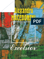 Macedonski Alexandru - Excelsior (Tabel Crono)