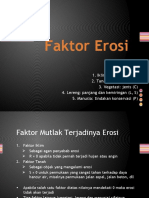 Faktor Erosi