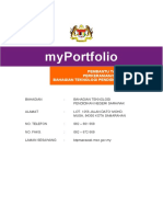 Contoh - BTPN MyPortfolio Hasanna Binti Zunaidi