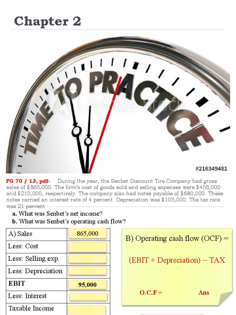 Financial Analysis: Net Income & Cash Flow | PDF | Depreciation | Expense