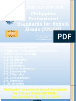 PPSSH Review: Philippine Professional Standards for School Heads