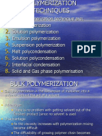 Polymerization Techniques