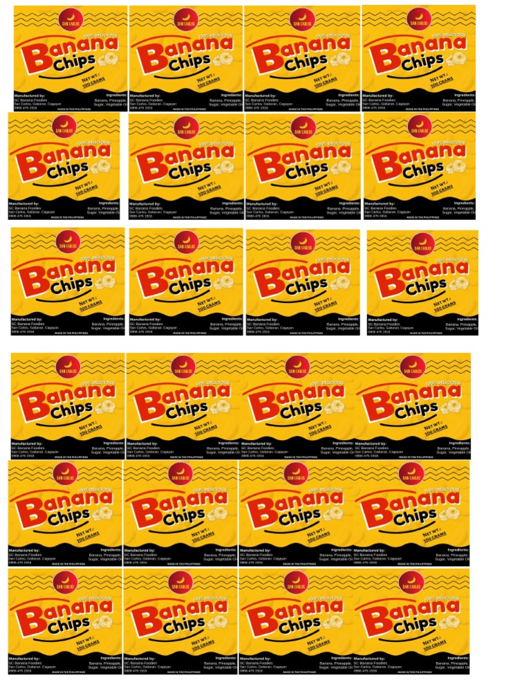 Banana Chips | PDF