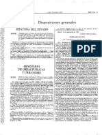 1989 Orden Por La Que Se Modifica El Art. 104 Del PG-3 - MOPU