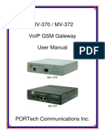 MV-372 User Manual