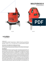 Handleiding Futech Multicross 8 Green HPSB 045.08