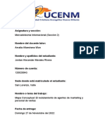 Portada Mapa Conceptual Grupos Comerciales Regionales y Mercados Emergentes.