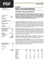 Download Bumi Armada IPO Focus by Wan Ruschdey SN61101741 doc pdf
