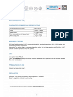 Rifluoromethane CHF: Standard Specifications Limit Value