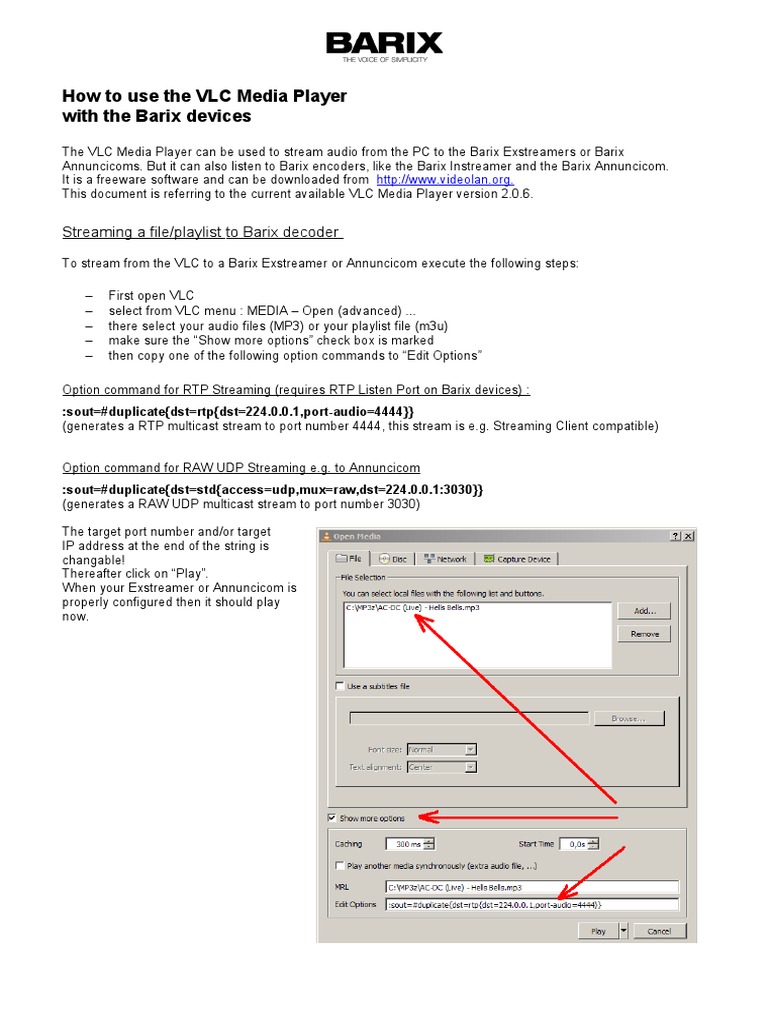 how to use vlc media player