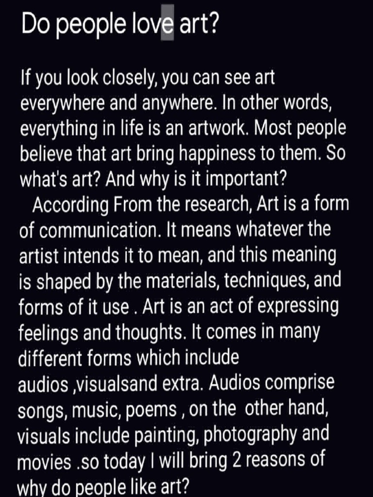 Art (Topic) | PDF