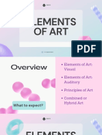 Elements and Principles of Art