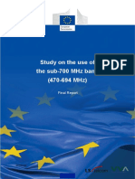 Study Use of The Sub700 UHF Band 2022