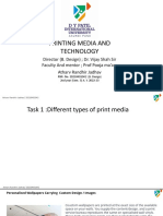 Presentation For Print Technology and Media