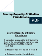 Bearing Capacity-Foundation