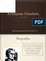 K. Donelaitis 