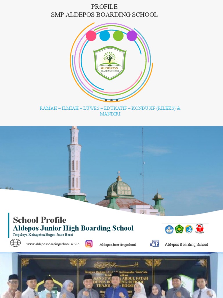Presentasi Profile SMP Aldepos Boarding School Akreditasi 2022 | PDF